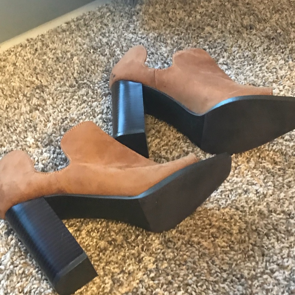 Metaphor Women's Regina Open Toe Shoe - Brown 7M - Picture 7 of 8